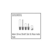 Absima Main Drive Shaft Set & Rear Axle Hub HBP240048