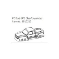 Absima PC Body LCG Clear-Unpainted - GOAT HBP240362
