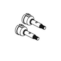 Absima Rear Hub Axle (2) 1610151