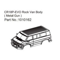 Absima Rock Van Body (silver-black) - EVO 1:18 HBP240355