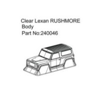 Absima Rushmore Body (PC Clear) HBP240046