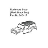 Absima Rushmore Body (Red-Black) HBP240417