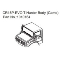 Absima T-Hunter PC Body (camo) - EVO 1:18 HBP240357