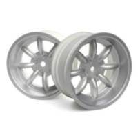 HPI Racing FS15 Sport 8 Spoke Wheel Silver 26mm (OS 6mm-Pr) HPI-160541