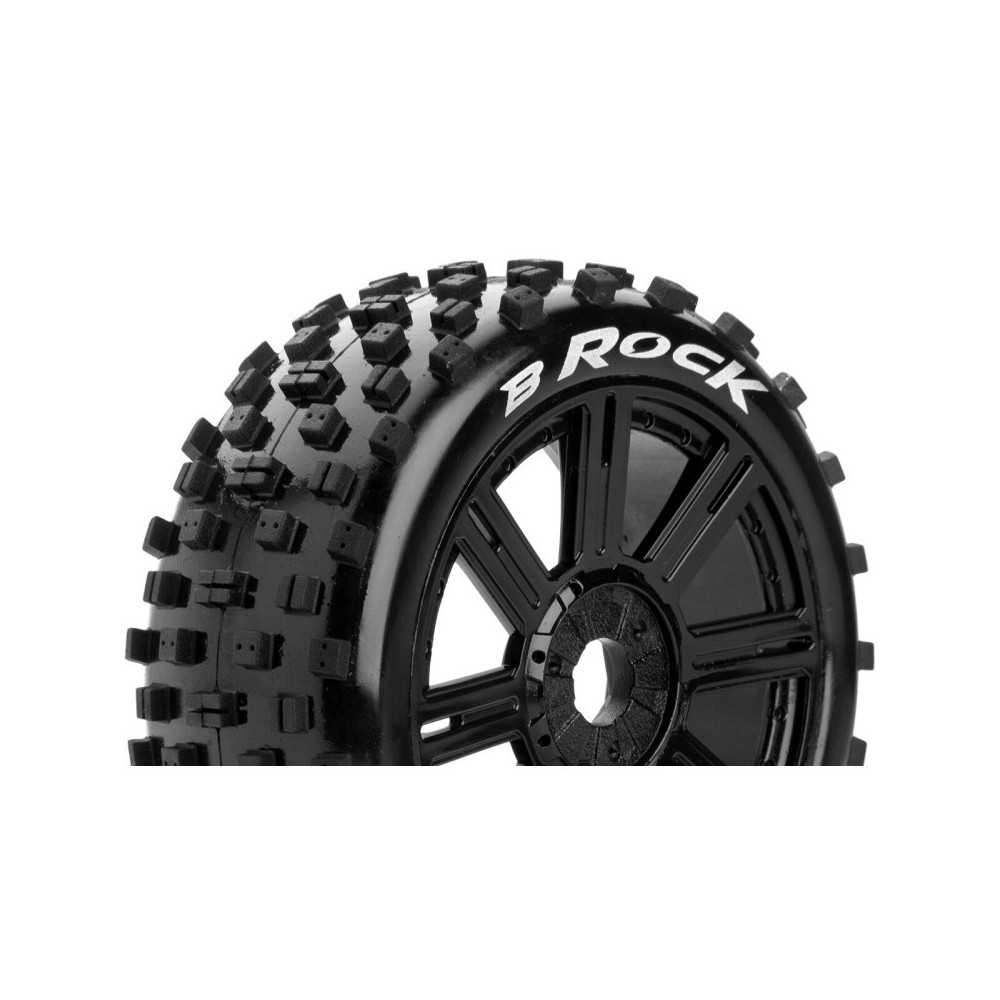 Louise RC B-ROCK 1-8 Buggy Tire Set Mounted Soft Black Spoke Wheels Hex 17mm LR-T3270SB Louise RC B-ROCK 1-8 Buggy Tire Set Mounted Soft Black Spoke Wheels Hex 17mm LR-T3270SB