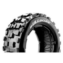 Louise RC B-ULLDOZE 1-5 Buggy Tire Set Sport Front LR-T3268I