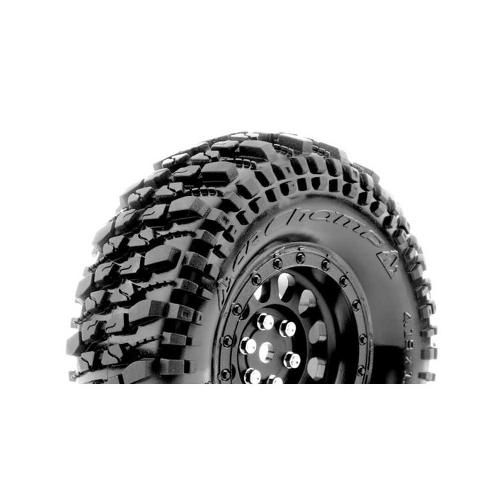 Louise RC CR-CHAMP Class 1 1-10 Crawler Tire Set Mounted Super Soft Black 1.9 Wheels Hex 12mm LR-T3345VB Louise RC CR-CHAMP Class 1 1-10 Crawler Tire Set Mounted Super Soft Black 1.9 Wheels Hex 12mm LR-T3345VB