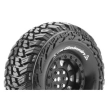 Neumáticos Louise RC CR-GRIFFIN montados Super Soft para llantas negras 1.9″ Hex 12mm LR-T3230VB