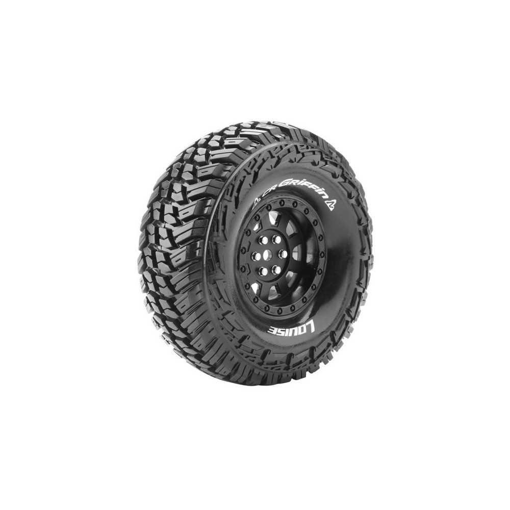 Neumáticos Louise RC CR-GRIFFIN montados Super Soft para llantas negras 1.9″ Hex 12mm LR-T3230VB Neumáticos Louise RC CR-GRIFFIN montados Super Soft para llantas negras 1.9″ Hex 12mm LR-T3230VB
