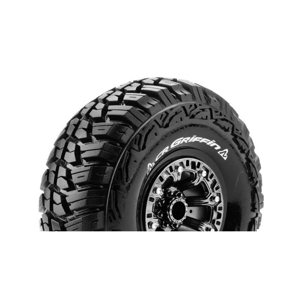 Neumáticos Louise RC CR-GRIFFIN montados Super Soft para llantas 2.2″ Hex 12 mm LR-T3235VBC