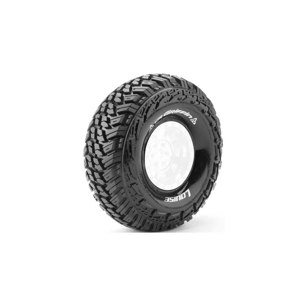 Neumáticos Louise RC CR-GRIFFIN 1/10 Crawler Super Soft para llantas 1.9 LR-T3230VI Neumáticos Louise RC CR-GRIFFIN 1/10 Crawler Super Soft para llantas 1.9 LR-T3230VI