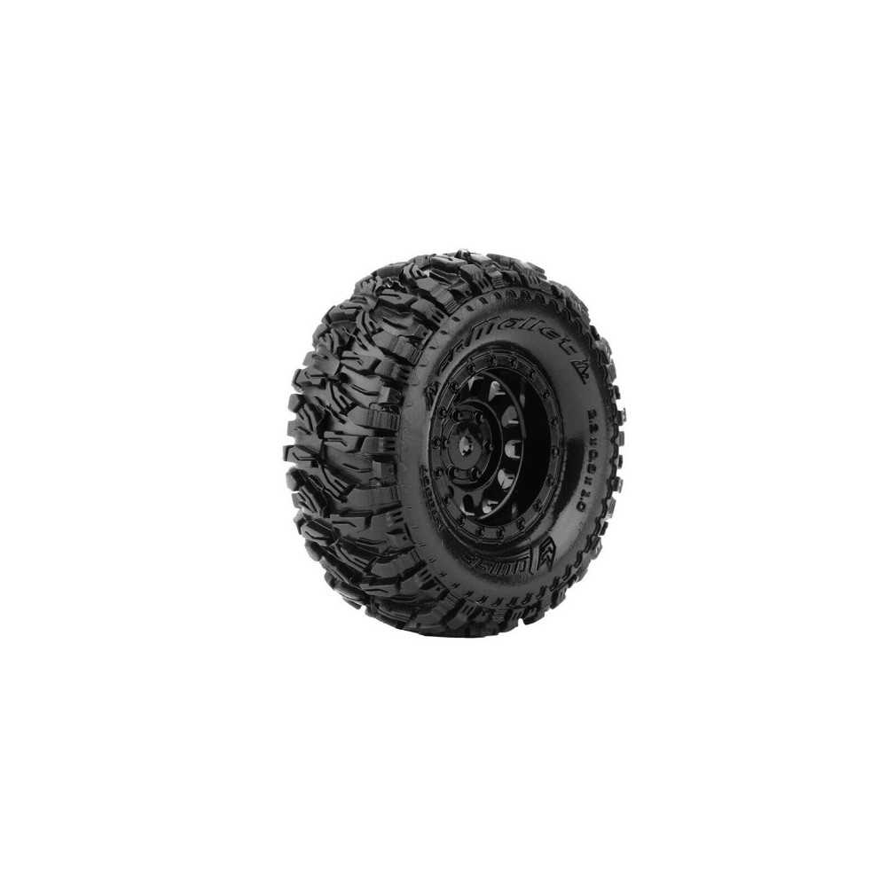 Neumáticos Louise RC CR-MALLET 1/18-1/24 Crawler montados Super Soft en llantas negras 1.0 Hex 7mm LR-T3367VB Neumáticos Louise RC CR-MALLET 1/18-1/24 Crawler montados Super Soft en llantas negras 1.0 Hex 7mm LR-T3367VB