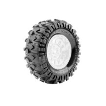 Neumáticos Louise RC CR-ROWDY Class 1 1/10 Crawler Super Soft para llantas 1.9 LR-T3347VI
