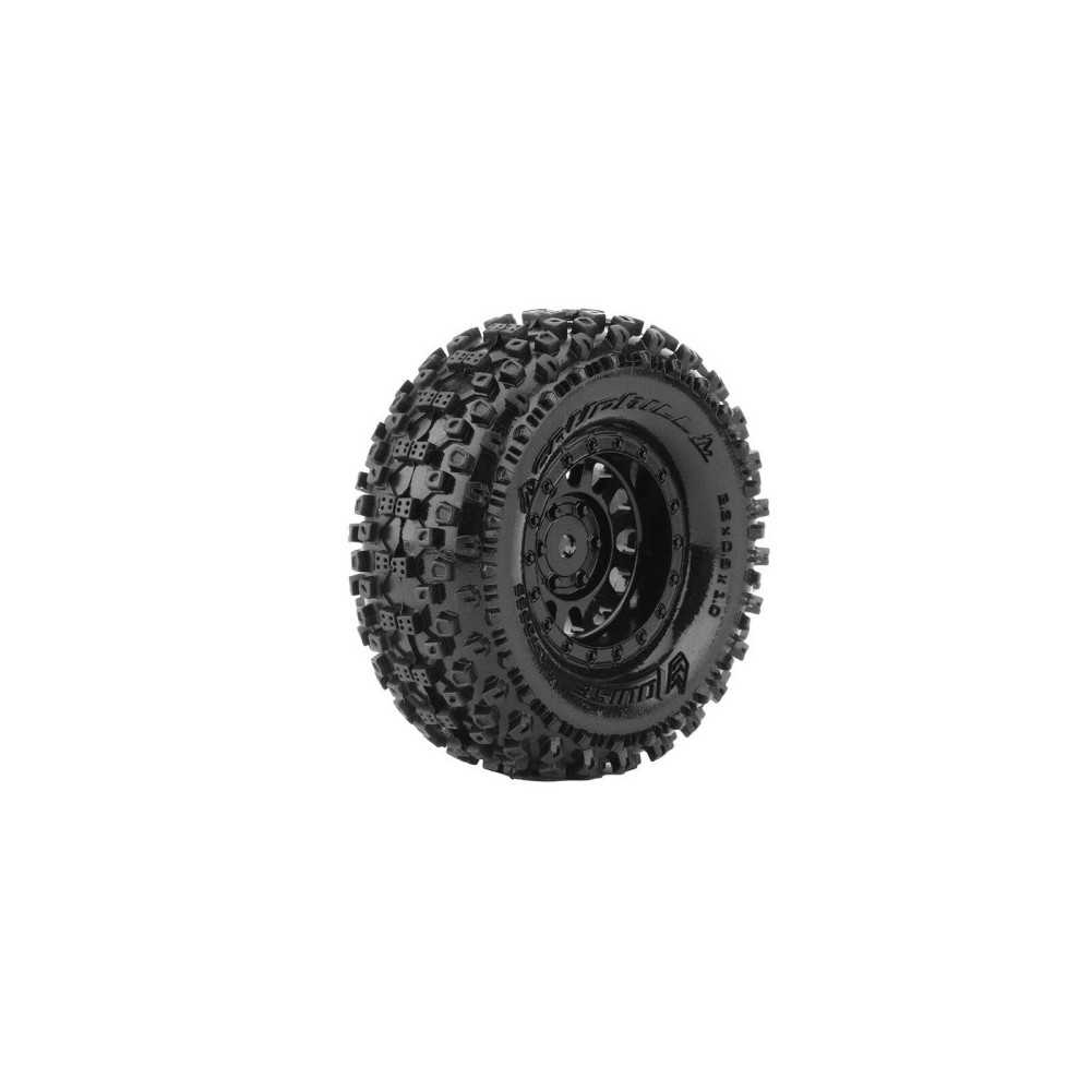 Neumáticos Louise RC CR-UPHILL 1/18-1/24 Crawler montados Super Soft en llantas negras 1.0 Hex 7mm LR-T3369VB Neumáticos Louise RC CR-UPHILL 1/18-1/24 Crawler montados Super Soft en llantas negras 1.0 Hex 7mm LR-T3369VB