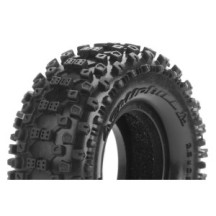 Neumáticos Louise RC CR-UPHILL 1/18-1/24 Crawler Super Soft para llantas 1.0 LR-T3369VI