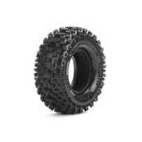 Neumáticos Louise RC CR-UPHILL 1/18-1/24 Crawler Super Soft para llantas 1.0 LR-T3369VI