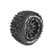 Ruedas MT-PIONEER 1/10 sport negras 2.8 | Louise RC