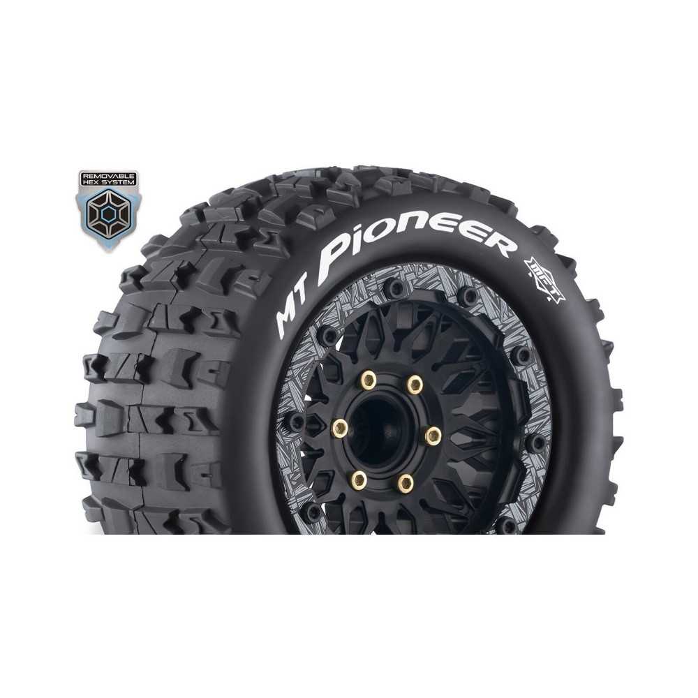 Louise RC MFT MT-PIONEER 1-10 Monster Truck Tire Set Mounted Sport LR-T3308SX Louise RC MFT MT-PIONEER 1-10 Monster Truck Tire Set Mounted Sport LR-T3308SX