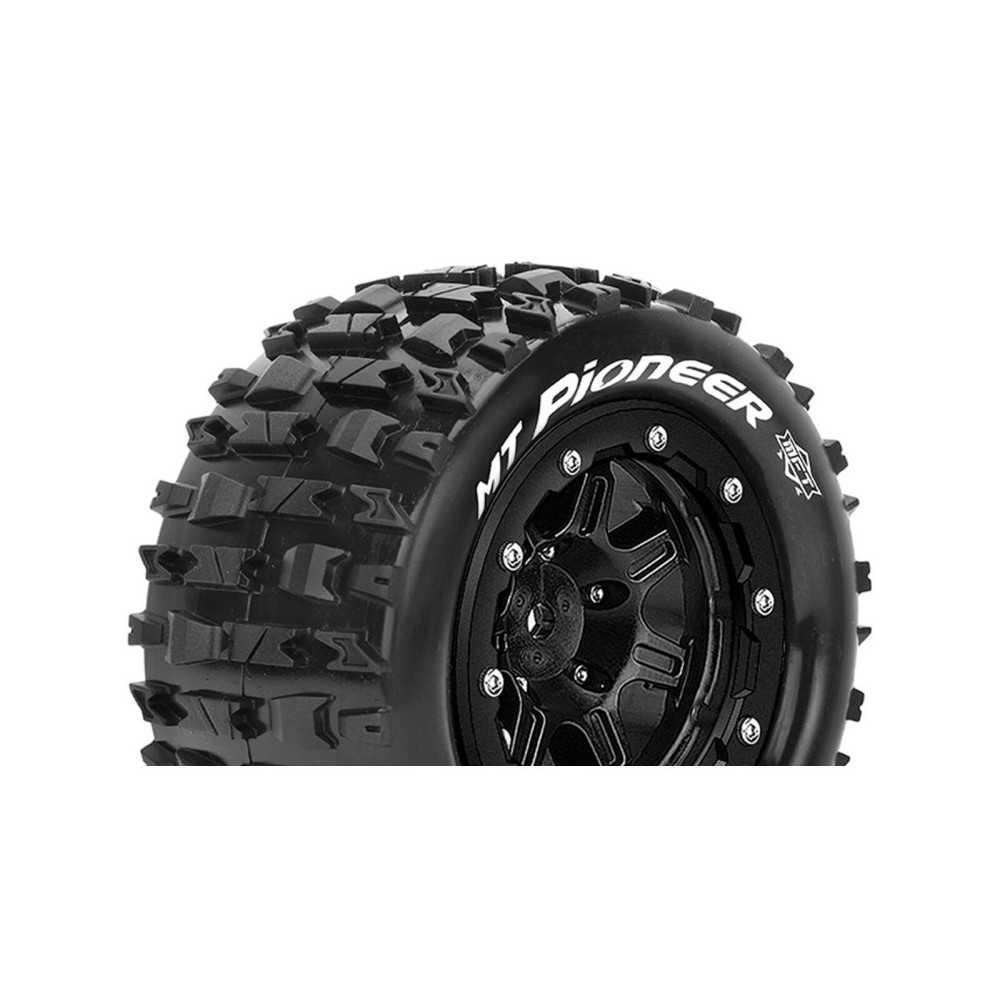Louise RC MFT MT-PIONEER Tire Set for Maxx Mounted Sport Black 3.8 Bead-Lock Wheels 1/2 LR-T3329SB Louise RC MFT MT-PIONEER Tire Set for Maxx Mounted Sport Black 3.8 Bead-Lock Wheels 1/2 LR-T3329SB