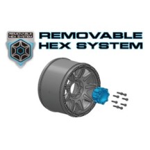 Louise RC MFT MT-ROCKET 1-8 Monster Truck Tire Set Mounted Sport Black Wheels LR-T3320X