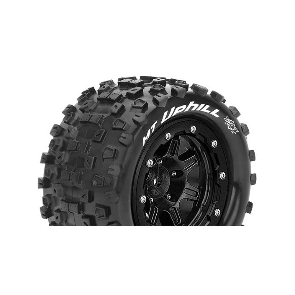 Louise RC MFT MT-UPHILL Tire Set for Maxx Mounted Sport Black 3.8 Bead-Lock Wheels 1/2-Offset LR-T3330SB Louise RC MFT MT-UPHILL Tire Set for Maxx Mounted Sport Black 3.8 Bead-Lock Wheels 1/2-Offset LR-T3330SB