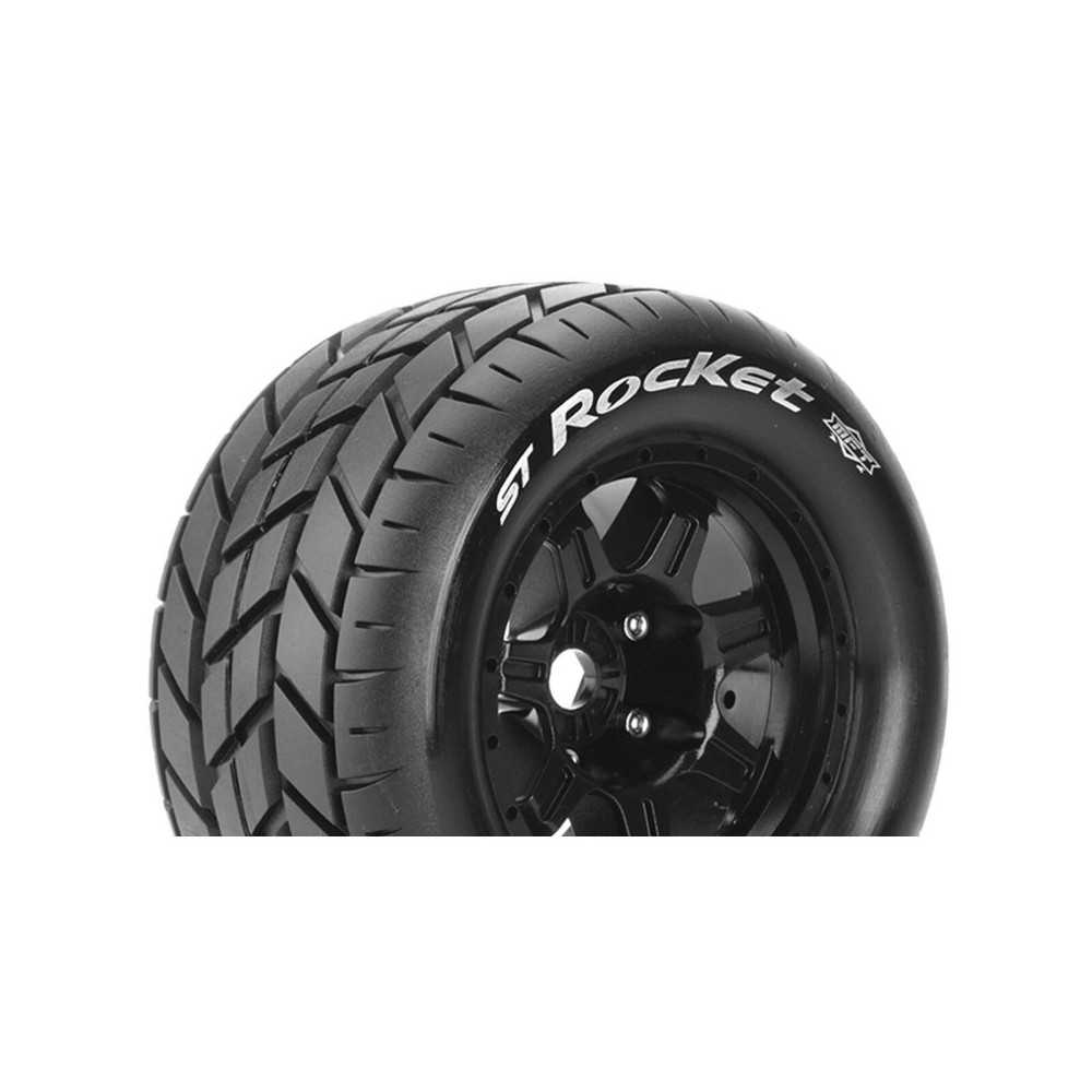 Louise RC MFT ST-ROCKET 1-8 Stadium Truck Tire Set Mounted Sport Black 3.8 Bead Style Wheels 1/2 LR-T3324BH Louise RC MFT ST-ROCKET 1-8 Stadium Truck Tire Set Mounted Sport Black 3.8 Bead Style Wheels 1/2 LR-T3324BH