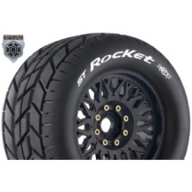 Louise RC MFT ST-ROCKET 1-8 Stadium Truck Tire Set Mounted Sport LR-T3324X
