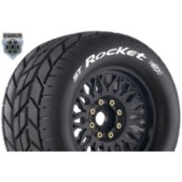 Louise RC MFT ST-ROCKET 1-8 Stadium Truck Tire Set Mounted Sport LR-T3324X