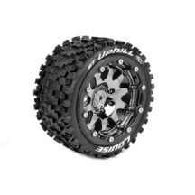 Neumáticos montados ST-UPHILL 1/10 cromo negro LR-T3313SBC