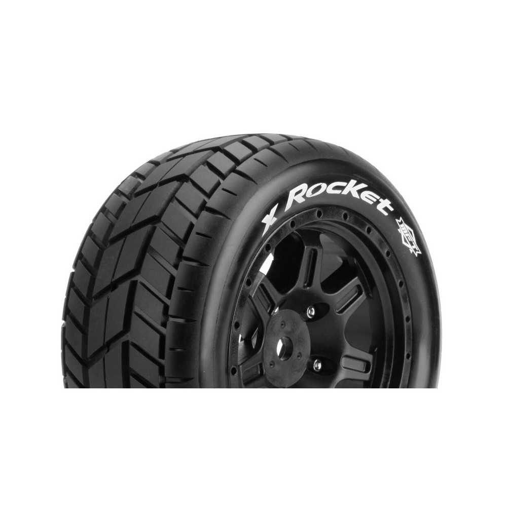 Louise RC MFT X-ROCKET KRATON 8S Serie Tire Set Mounted Sport Black Wheels Hex 24mm LR-T3295BM Louise RC MFT X-ROCKET KRATON 8S Serie Tire Set Mounted Sport Black Wheels Hex 24mm LR-T3295BM