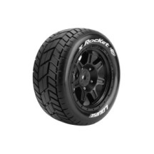 Neumáticos X-Rocket MFT montados para X-Maxx | Louise RC
