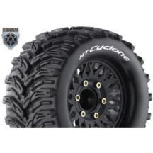 Louise RC MT-CYCLONE 1-10 Monster Truck Tire Set Mounted Sport LR-T3226SX