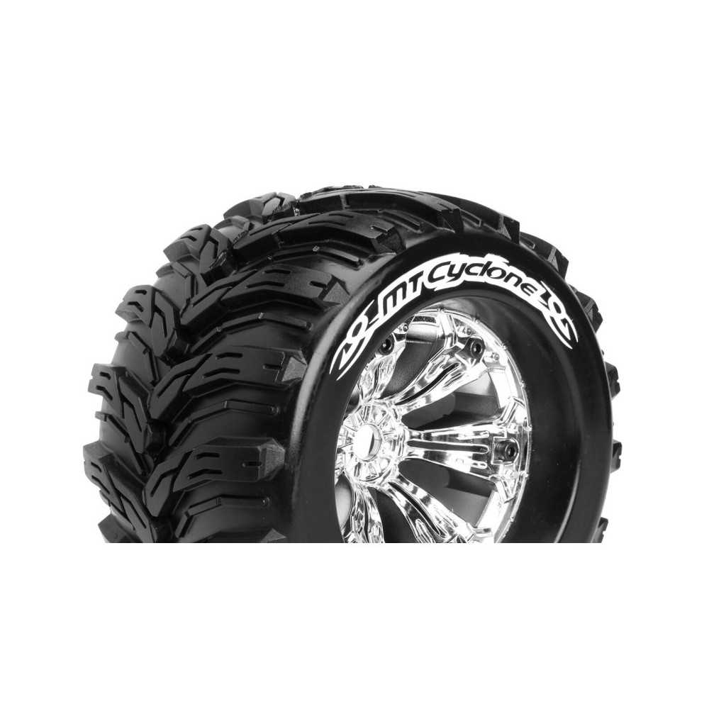 MT-Cyclone 1/8 llantas cromadas 3.8 | Louise RC LR-T3220C MT-Cyclone 1/8 llantas cromadas 3.8 | Louise RC LR-T3220C