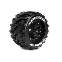 MT-Cyclone 1/8 llantas negras 3.8 | Louise RC LR-T3220B