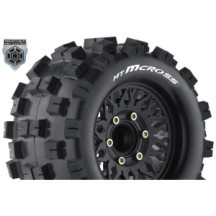Louise RC MT-MCROSS 1-10 Monster Truck Tire Set Mounted Sport LR-T3274SX