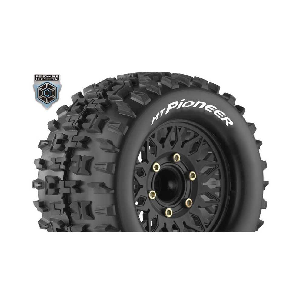Louise RC MT-PIONEER 1-10 Monster Truck Tire Set Mounted Sport LR-T3202SX Louise RC MT-PIONEER 1-10 Monster Truck Tire Set Mounted Sport LR-T3202SX