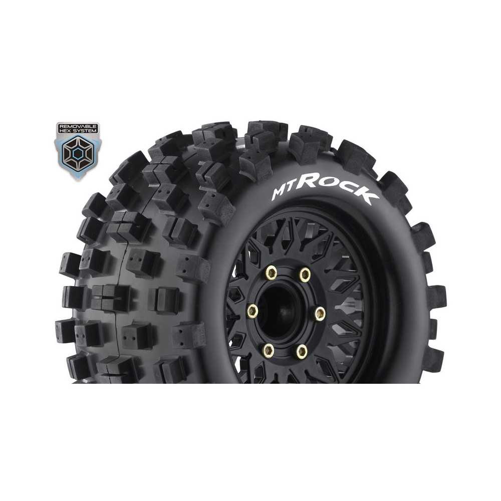 Louise RC MT-ROCK 1-10 Monster Truck Tire Set Mounted Sport LR-T3275SX Louise RC MT-ROCK 1-10 Monster Truck Tire Set Mounted Sport LR-T3275SX