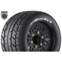 Louise RC MT-ROCKET 1-10 Monster Truck Tire Set Mounted Sport LR-T3201SX