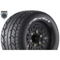 Louise RC MT-ROCKET 1-10 Monster Truck Tire Set Mounted Sport LR-T3201SX