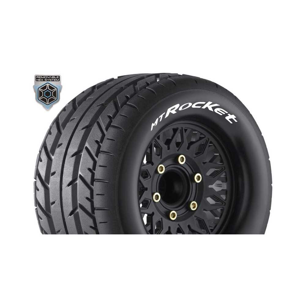 Louise RC MT-ROCKET 1-10 Monster Truck Tire Set Mounted Sport LR-T3201SX Louise RC MT-ROCKET 1-10 Monster Truck Tire Set Mounted Sport LR-T3201SX