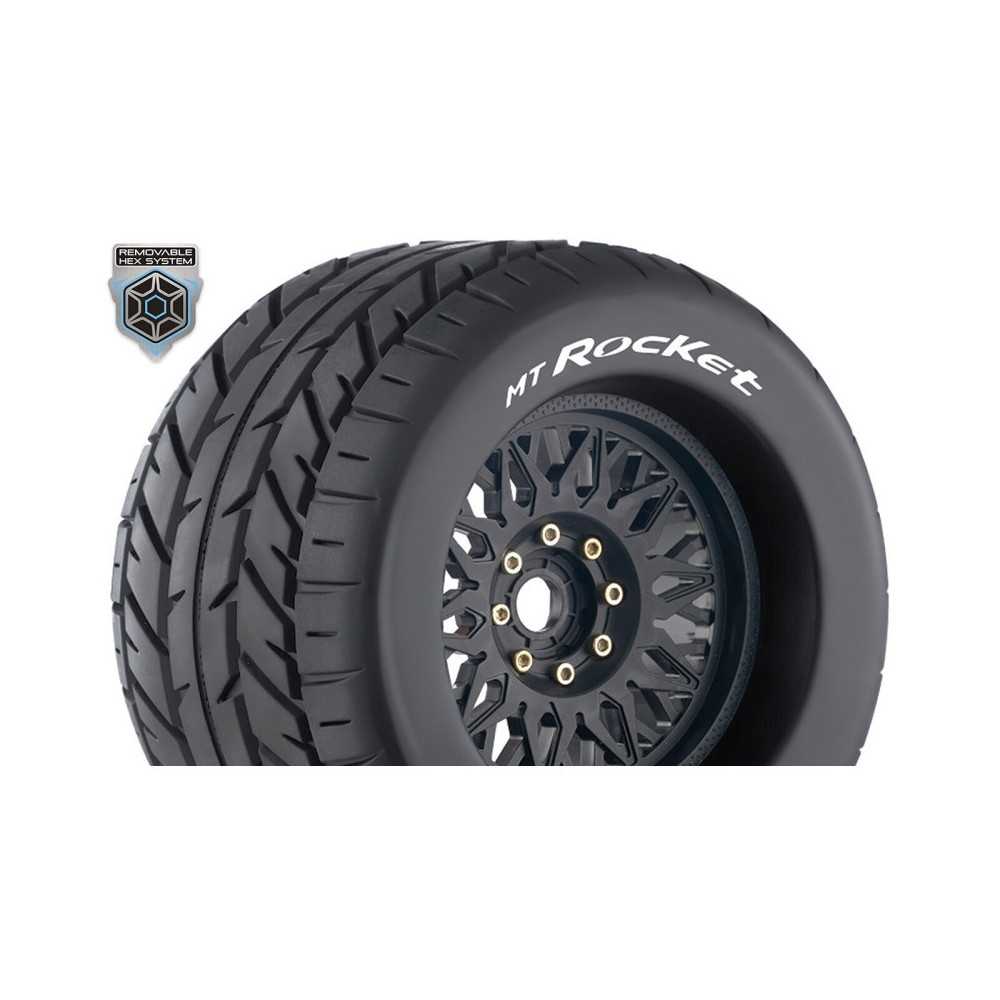 Louise RC MT-ROCKET 1-8 Monster Truck Tire Set Mounted Sport LR-T3217X Louise RC MT-ROCKET 1-8 Monster Truck Tire Set Mounted Sport LR-T3217X