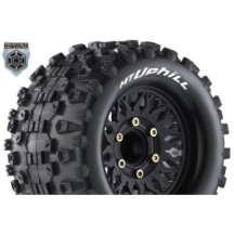Louise RC MT-UPHILL 1-10 Monster Truck Tire Set Mounted Sport LR-T3204SX