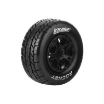 Ruedas montadas Louise RC SC-ROCKET 1/10 hex 17mm LR-T3154SBM