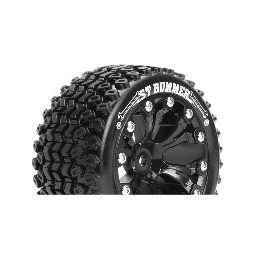 Louise RC ST-HUMMER 1-10 Stadium Truck Tire Set Mounted Sport Black 2.8 Wheels Hex 14mm LR-T3209SBM Louise RC ST-HUMMER 1-10 Stadium Truck Tire Set Mounted Sport Black 2.8 Wheels Hex 14mm LR-T3209SBM
